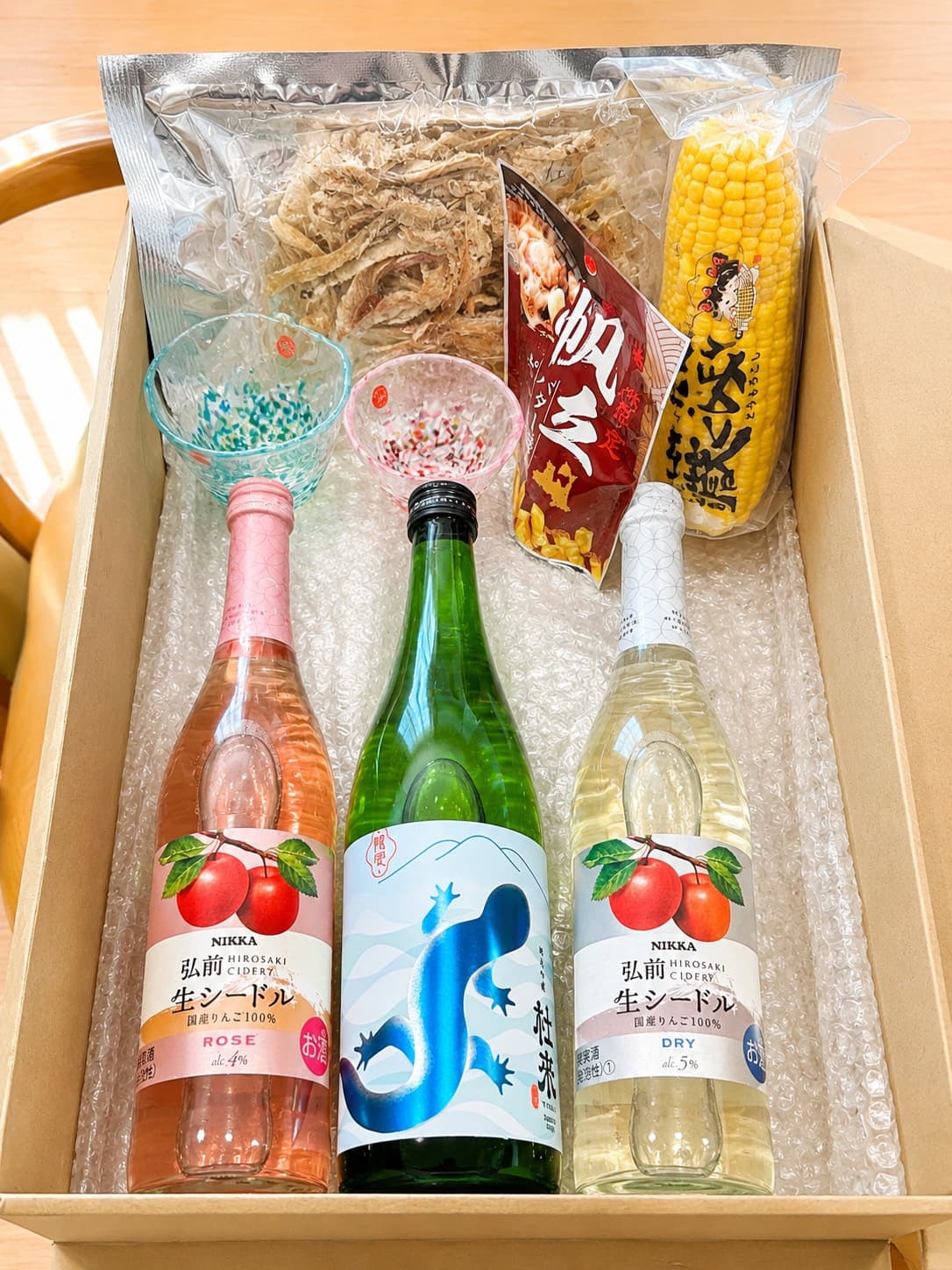 Hirosaki Sake & Snack Box 2