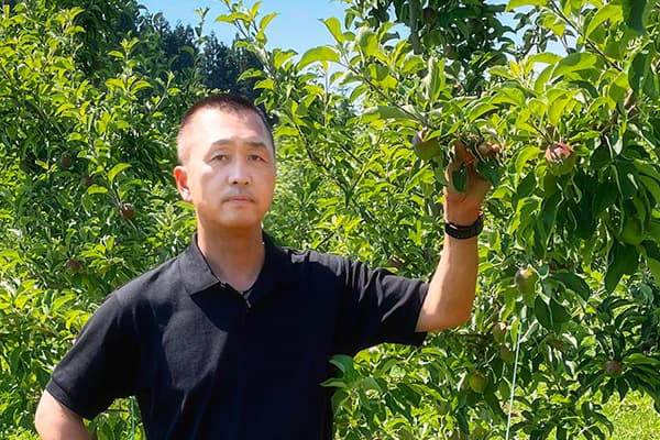 Ful Experience Apple Picking with Mr.Kudo